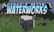 The official Waterworks mod artwork (Image via minecraftmods)